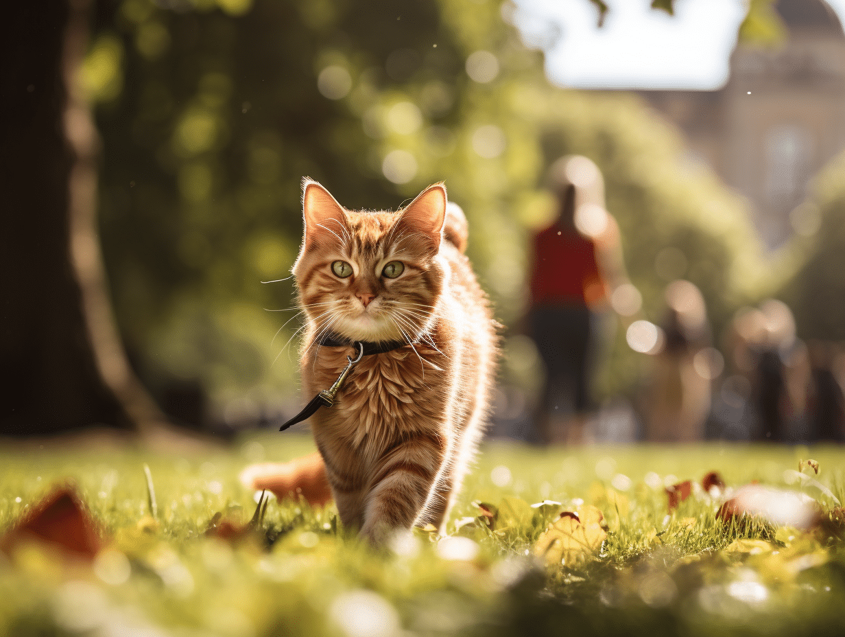 Comment habituer votre chat à marcher en laisse en toute sécurité ?