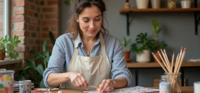 Idées créatives et astuces DIY pour des loisirs créatifs à la maison